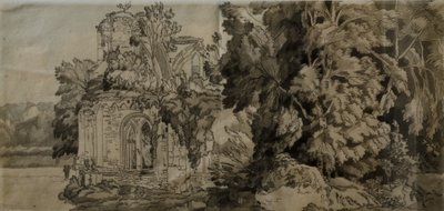 Netley Abbey by Francis Towne